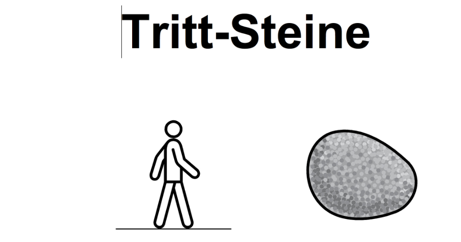 Tritt-Steine Tritt-Steine
