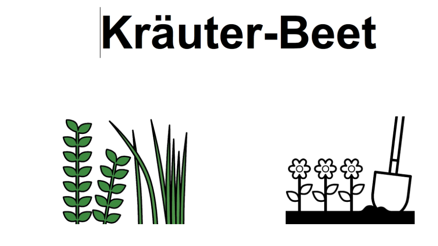 Projekt Kräuterbeet Projekt Kräuterbeet