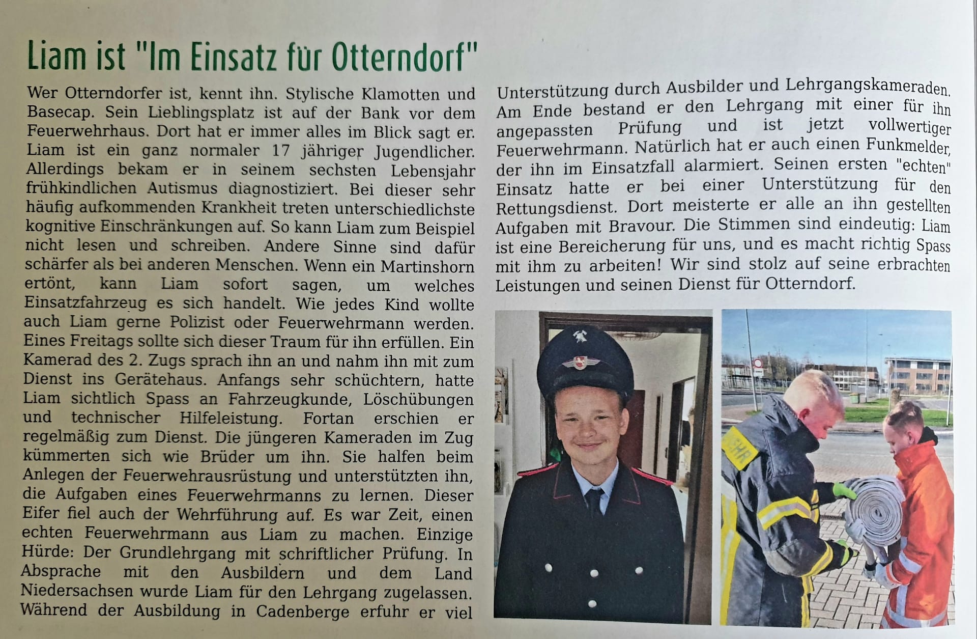 Liam ist Feuerwehrmann Liam ist Feuerwehrmann