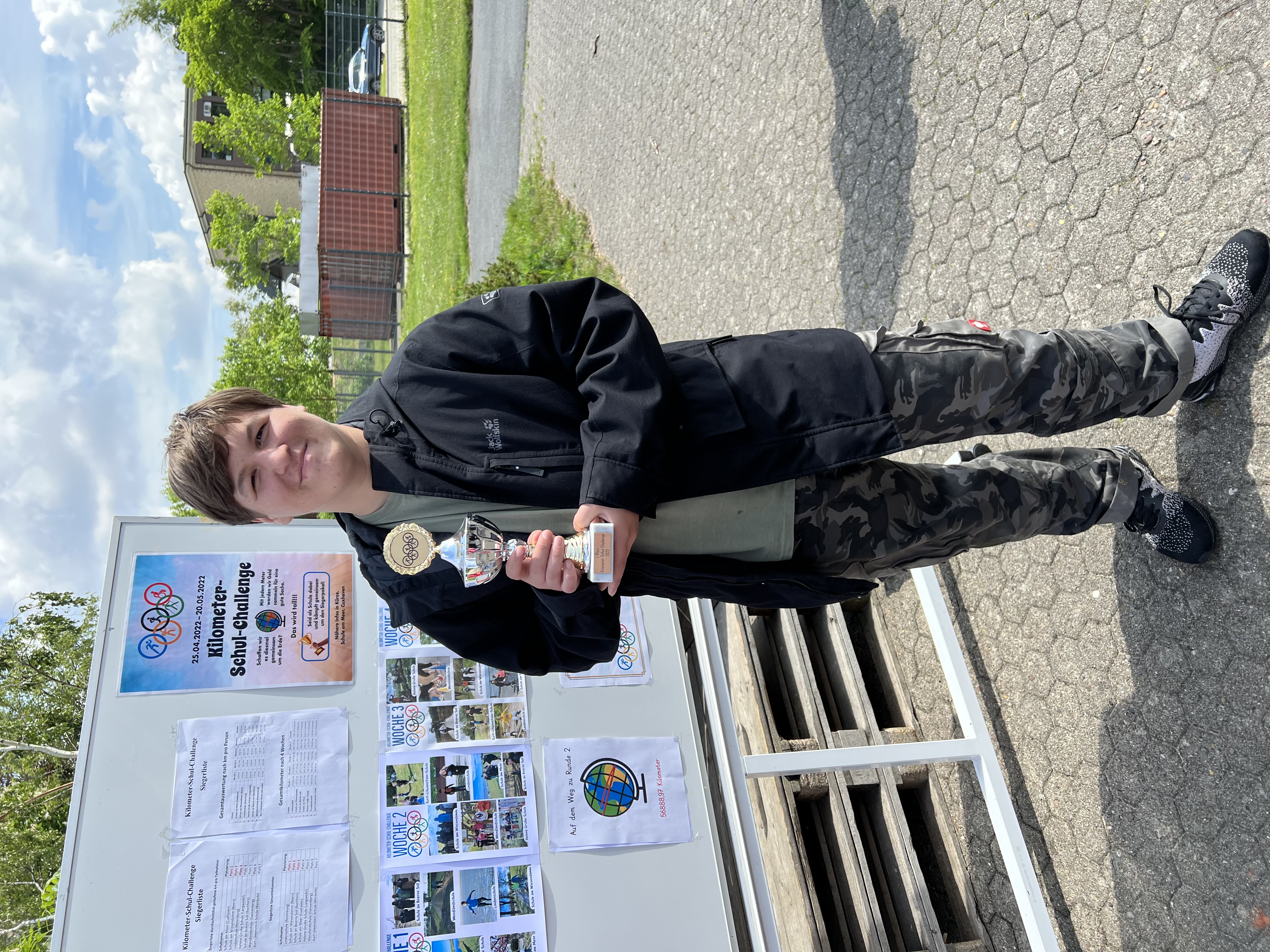 Die Schule am Meer gewinnt die Kilometer-Lauf-Challenge Die Schule am Meer gewinnt die Kilometer-Lauf-Challenge