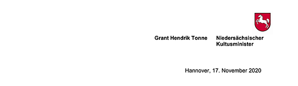 Neue Landesverordnung Neue Landesverordnung