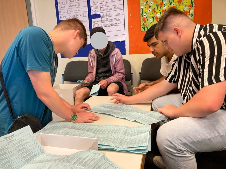 Juniorwahl 2024 der Schule am Meer Juniorwahl 2024 der Schule am Meer