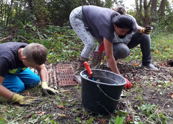 Arbeit am Biotop der Schule am Meer Arbeit am Biotop der Schule am Meer