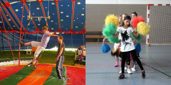 Aufführung im Zirkus El Dorado Aufführung im Zirkus El Dorado